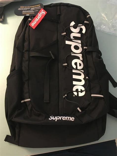 supreme leather waist bag replica|supreme backpacks.